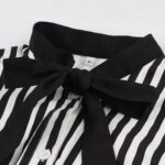 Striped button vintage dress - Image 6
