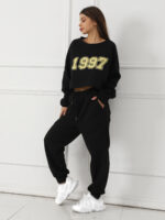 Women's Long Sleeved Hoodie Set - Image 8
