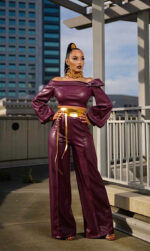 Personality Fashion Leather Suit Women - Image 4