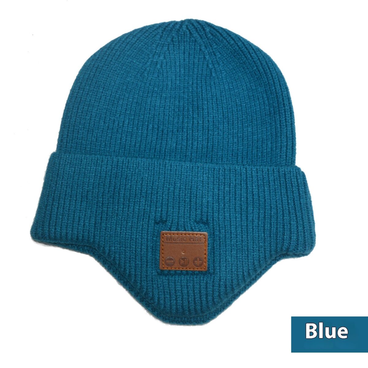 Thickened Blue Tooth Cap Knitted - Image 3
