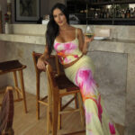 Fashion Personality Street Leisure Vacation Chest Slimming Sleeveless Slip Dress Set Women - Image 3