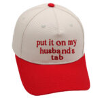 Put It On My Husbands Tab Trucker Embroidery Color Matching Baseball Cap - Image 5