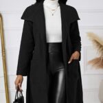 Women's Belted Winter Coat - Image 2