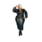 Solid Color Elegant Matte Small Suit Jacket - Image 7