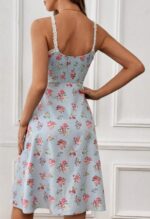 Floral Lace Trim Camisole Dress - Image 2