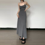 Female Summer Hot Girl Slim Fit Long Dress - Image 3