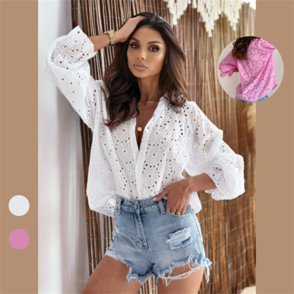 Lantern Sleeve Shirt