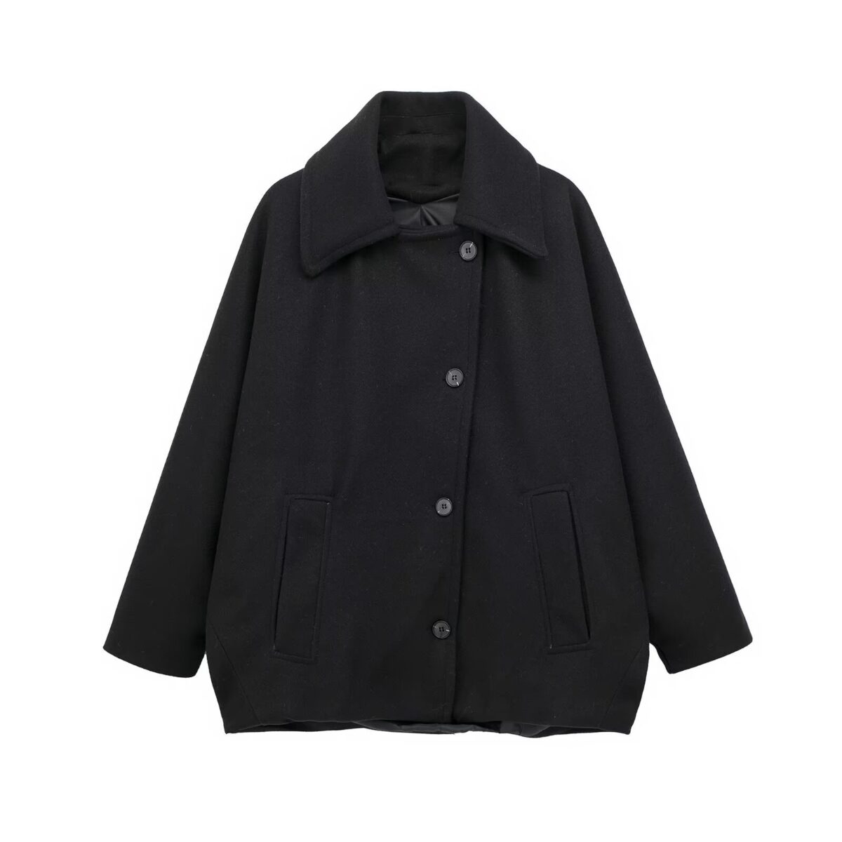 Autumn New Wool Blended Short Coat - Image 5