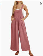 Casual Loose Jumpsuit With Pockets - Image 7