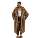 Long Faux Fur Coat - Image 5
