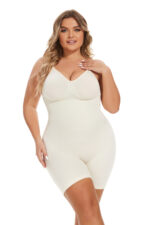 Simple Waist Fitted Belly Contracting And Hip Lifting Exposed Back Beauty Back Boxer Jumpsuit - Image 10
