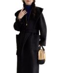 Women’s Hooded Wool Overcoat - Image 5