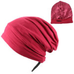 Spring And Autumn Adjustable Men's Satin Lined Hood - Image 3