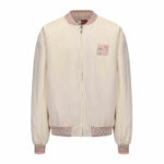 Ethnic Jacquard Stitching Thick Quilted Couple Baseball Uniform Jacket - Image 5