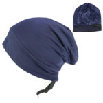 Spring And Autumn Adjustable Men's Satin Lined Hood - Image 5