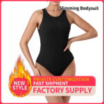 Women's Fashion Simple Solid Color Bodysuit - Image 9
