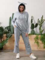 Women's Long Sleeved Hoodie Set - Image 4