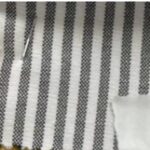 Thick Striped Wide-leg Pants