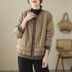 Retro Cotton Padded Thickened Cotton-padded Jacket Short Coat - Image 4