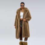 Long Faux Fur Coat - Image 2