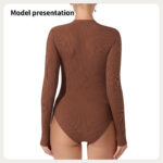 Women's Fashion Simple Solid Color Bodysuit - Image 10