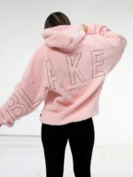 Women's Simple Loose Embroidered Lamb Fleece Coat - Image 10