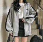 Loose Cardigan Jacket Thickened Plus Fleece - Image 7