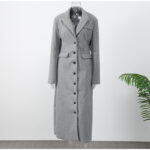 Long Button Coat Jacket European And American Double-breasted Winter Premium Coat - Image 6