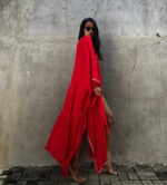 Rayon Embroidered Holiday Sun Protection Cardigan Beach Cover Up - Image 8