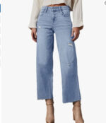 Women's High Waisted Loose Jeans - Image 5