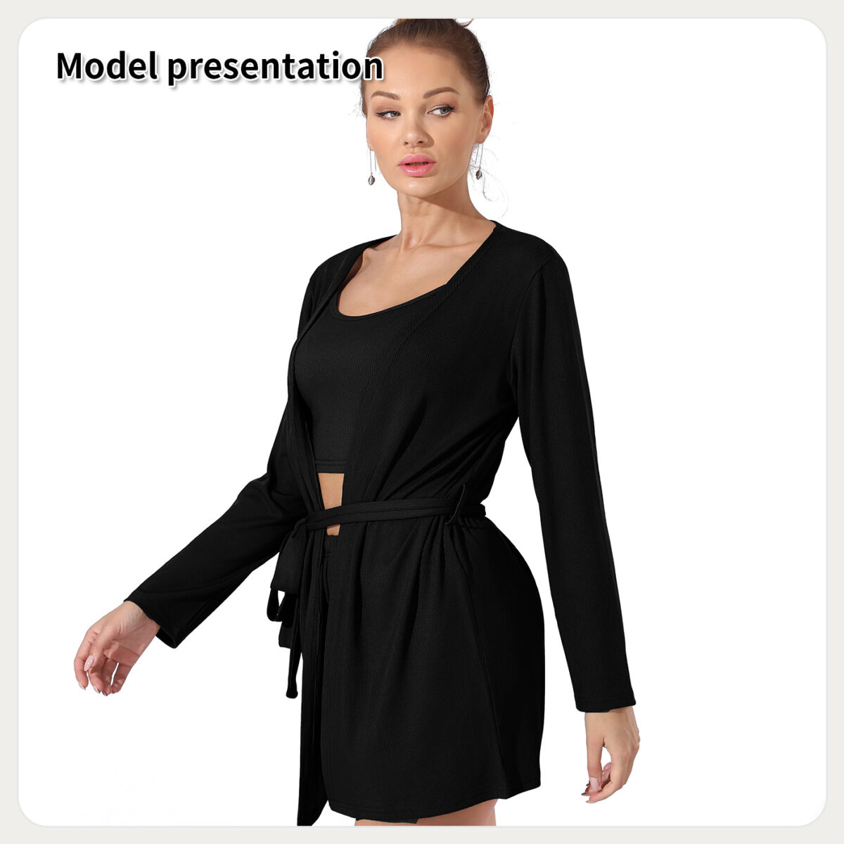 Women's Fashion Simple Solid Color Suit - Image 5