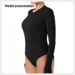Women's Fashion Simple Solid Color Bodysuit - Image 5