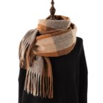 Thick Warm Outer Shawl Tassel South Korea Artificial Cashmere Scarf - Image 5