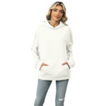 Casual Hooded Pocket Sweatshirt Women - Image 6
