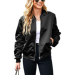 Women's Zipper Casual Jacket Coat Large Profile With Pockets Autumn Clothing Fashion - Image 3