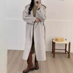 Women’s Hooded Wool Overcoat - Image 2