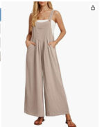 Casual Loose Jumpsuit With Pockets - Image 10