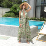 Women's Fashion Simple Printed Dresses - Image 4