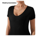 Women's Fashion Simple Solid Color Bodysuit - Image 7