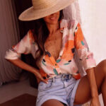 European And American Leisure Holiday Women's Shirt - Image 3