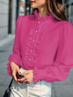 Elegant Ruffle Blouse - Image 2