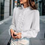 Elegant Ruffle Blouse - Image 6