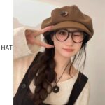 Cloud Hat For Women Autumn And Winter All-matching Small Face - Image 8