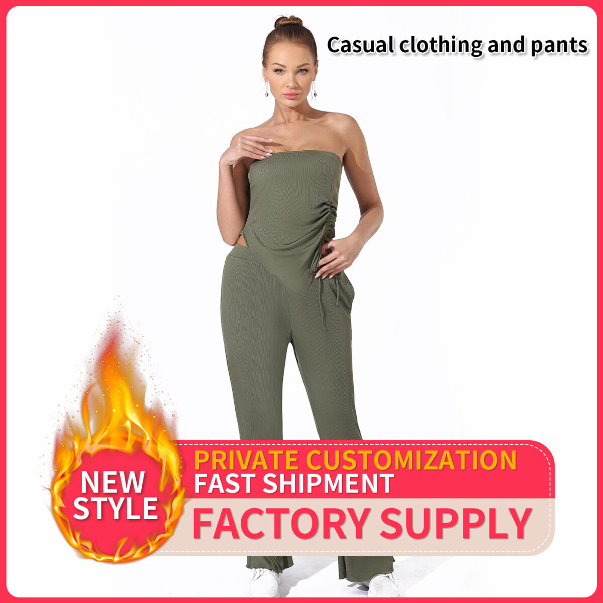 Top And Pants Set - Image 6