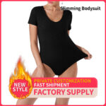 Women's Fashion Simple Solid Color Bodysuit - Image 2