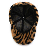 Fashion Leopard Fleece Baseball All-matching Peaked Cap - Image 4
