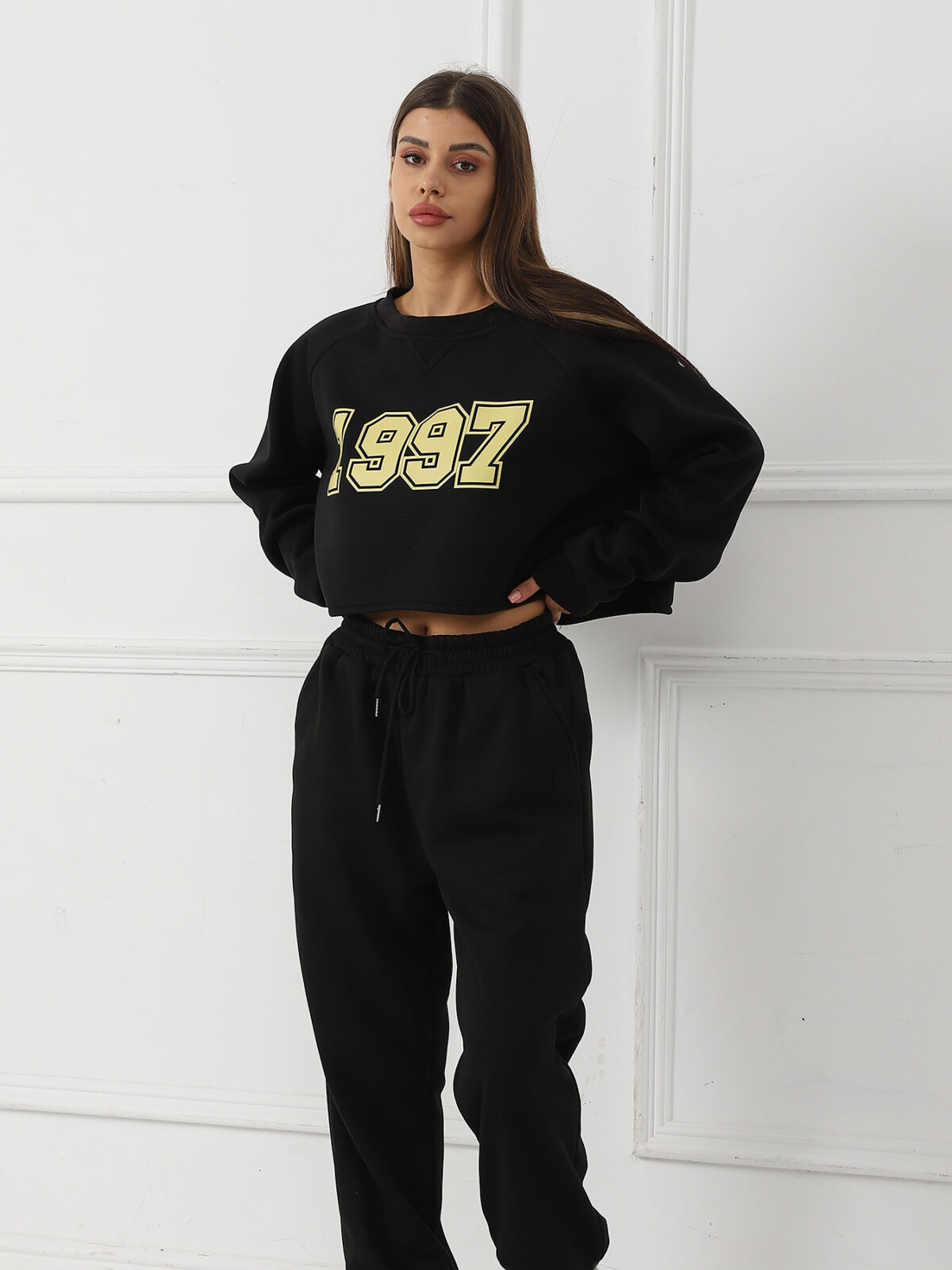 Women's Long Sleeved Hoodie Set - Image 3