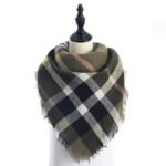 Women's Cashmere-like Plus-sized Double-sided Qicaigei Scarf Shawl - Image 5