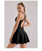 High-stretch Dresses, New Summer Nude Anti-walking Sports Dresses - Image 4