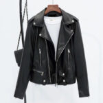 Baseball All Match Leather Jacket - Image 3